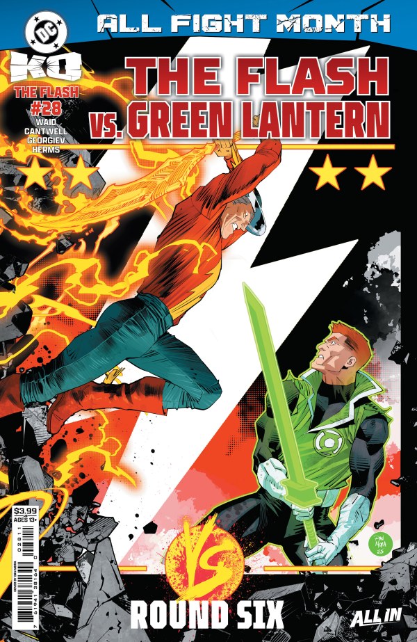 Round Six: The Flash vs. Green Lantern