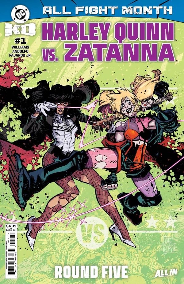 Round Five: Harley Quinn vs. Zatanna