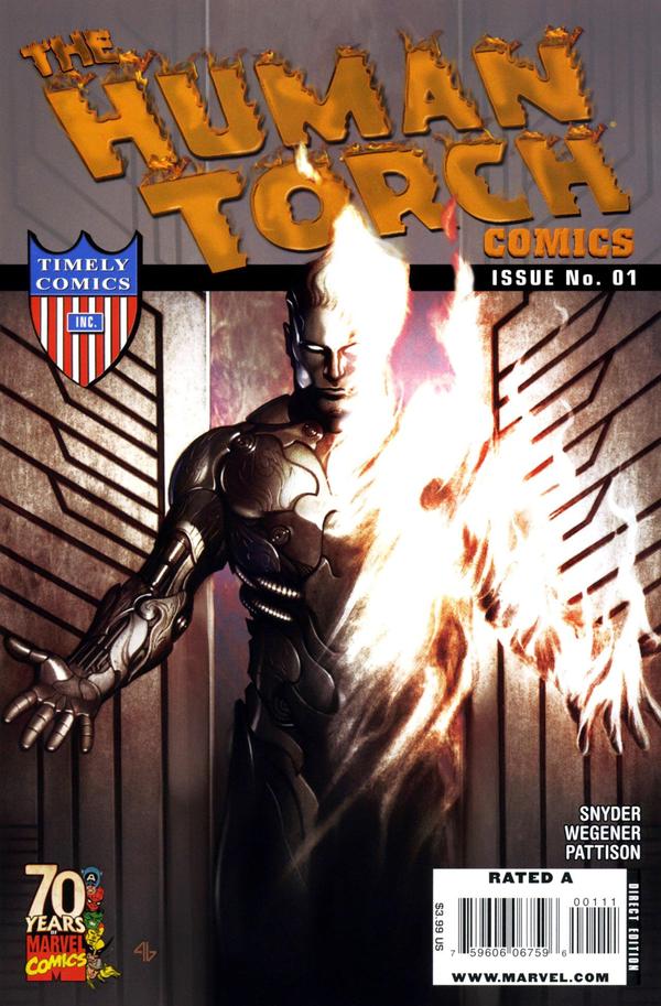 Human Torch Comics 70th Anniversary Special