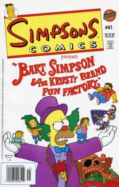 Bart Simpson & The Krusty Brand Fun Factory
