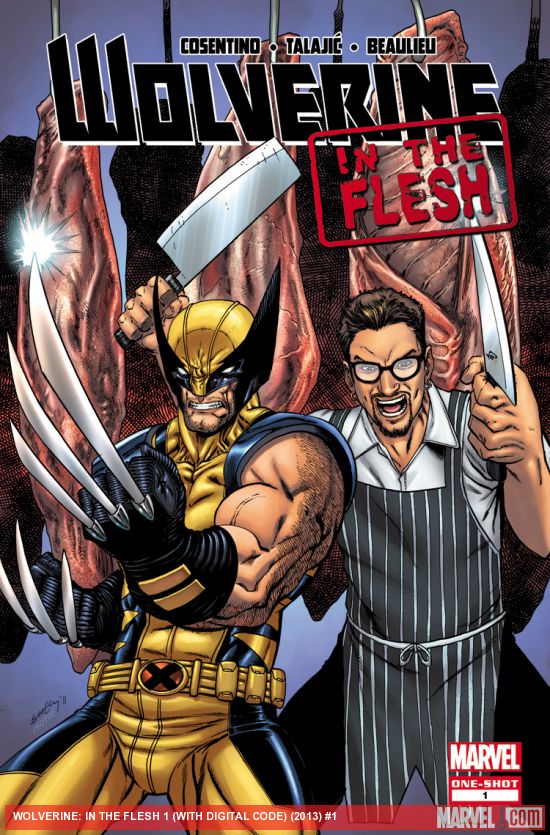 Wolverine In The Flesh #1