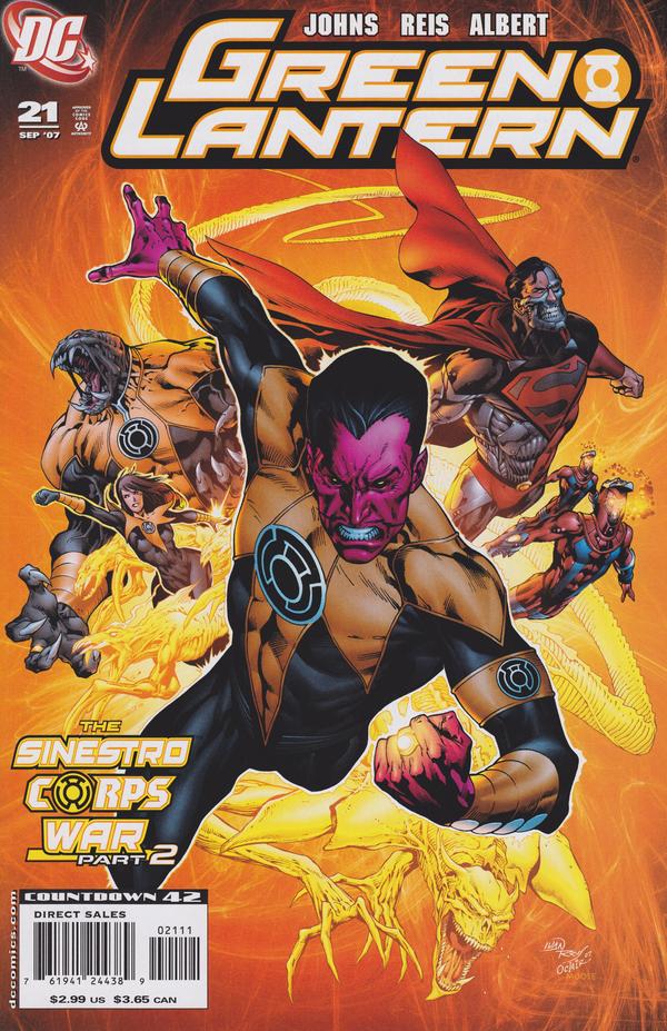 Sinestro Corps War Part 2 : Fear And Loathing