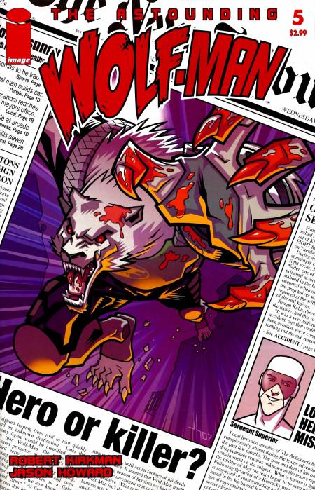 The Astounding Wolf-man #5