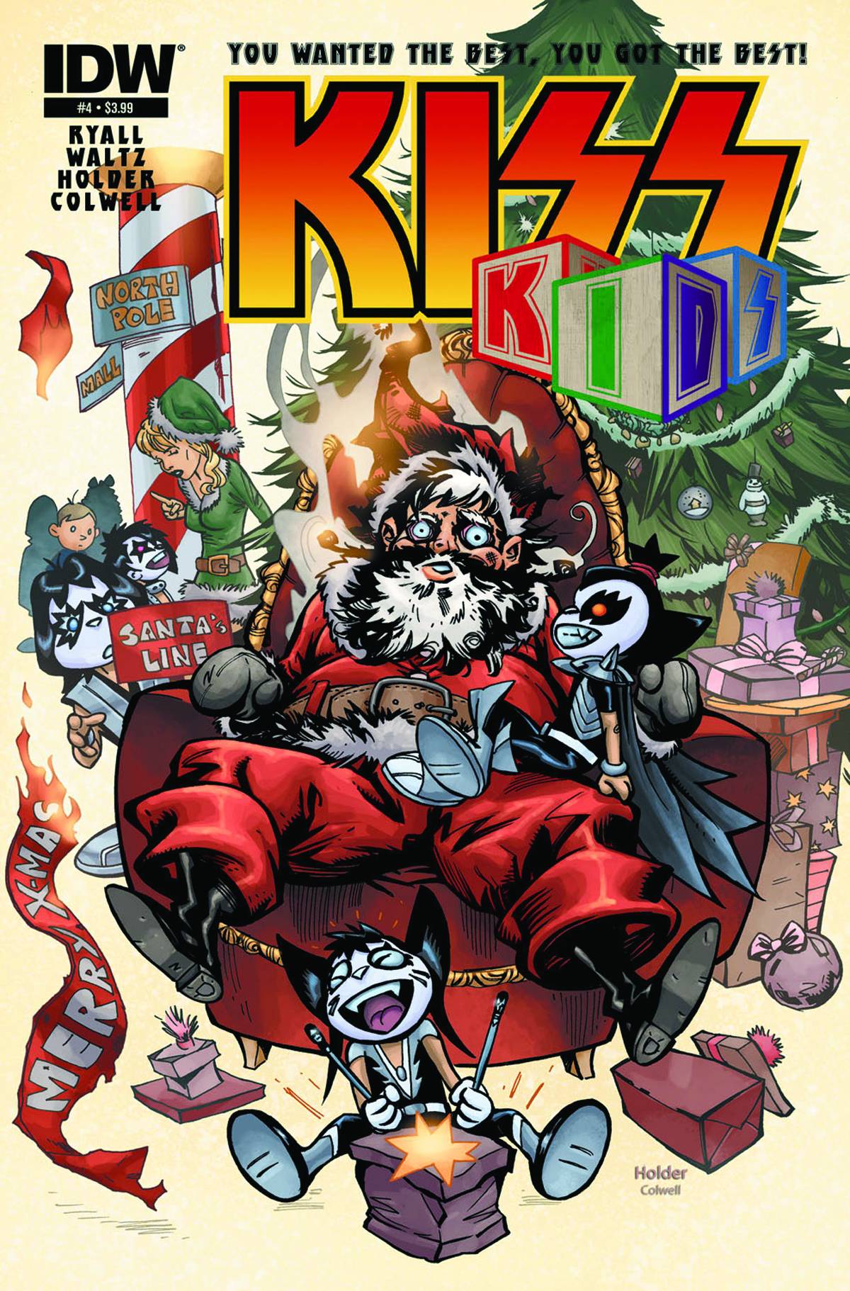 Kids In Santa's Service