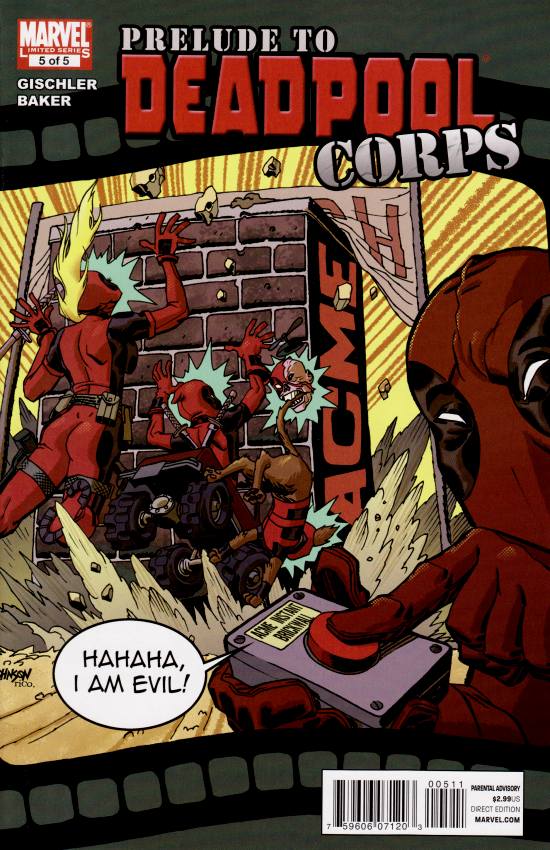 Prelude To Deadpool Corps #5
