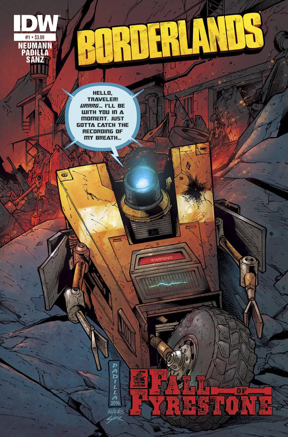 Borderlands: Fall Of Fyrestone #1