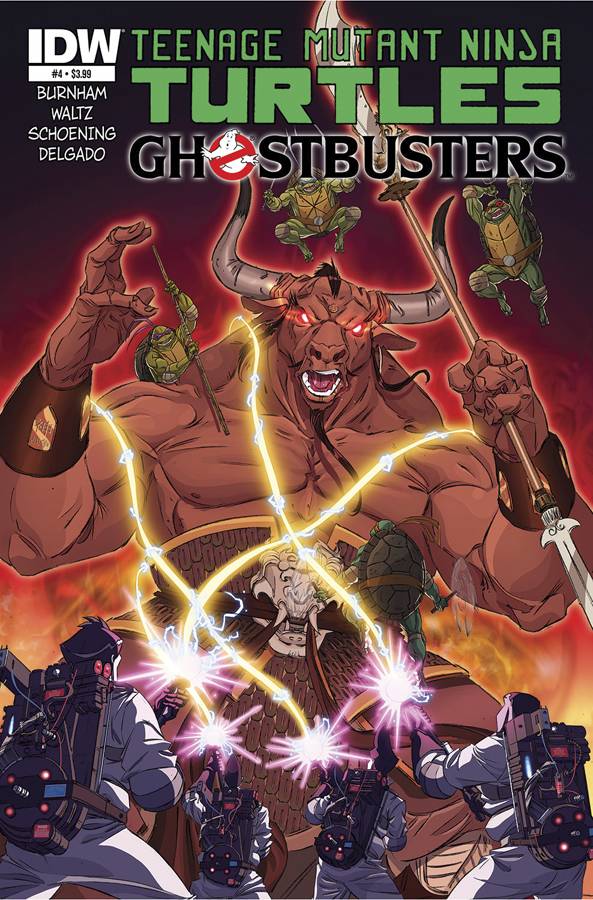Teenage Mutant Ninja Turtles/ghostbusters #4