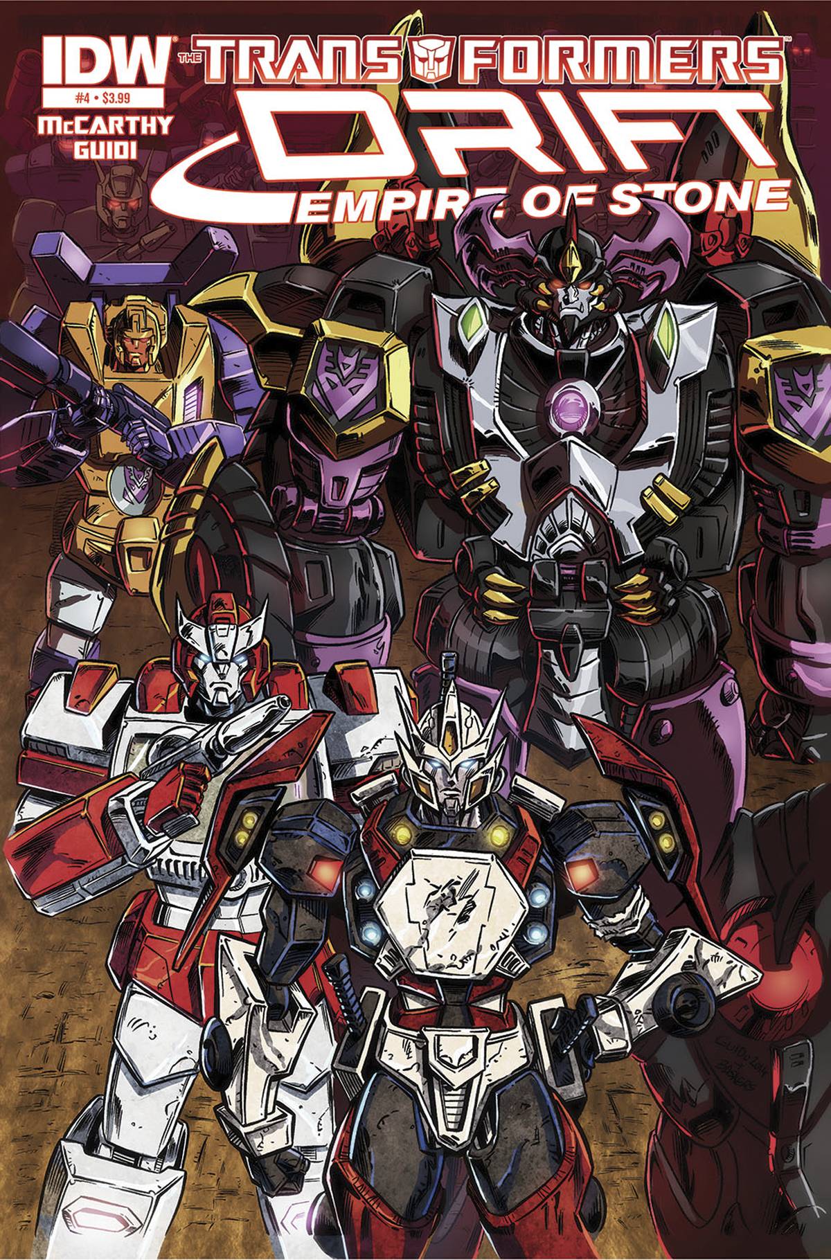 Transformers Drift Empire Of Stone #4