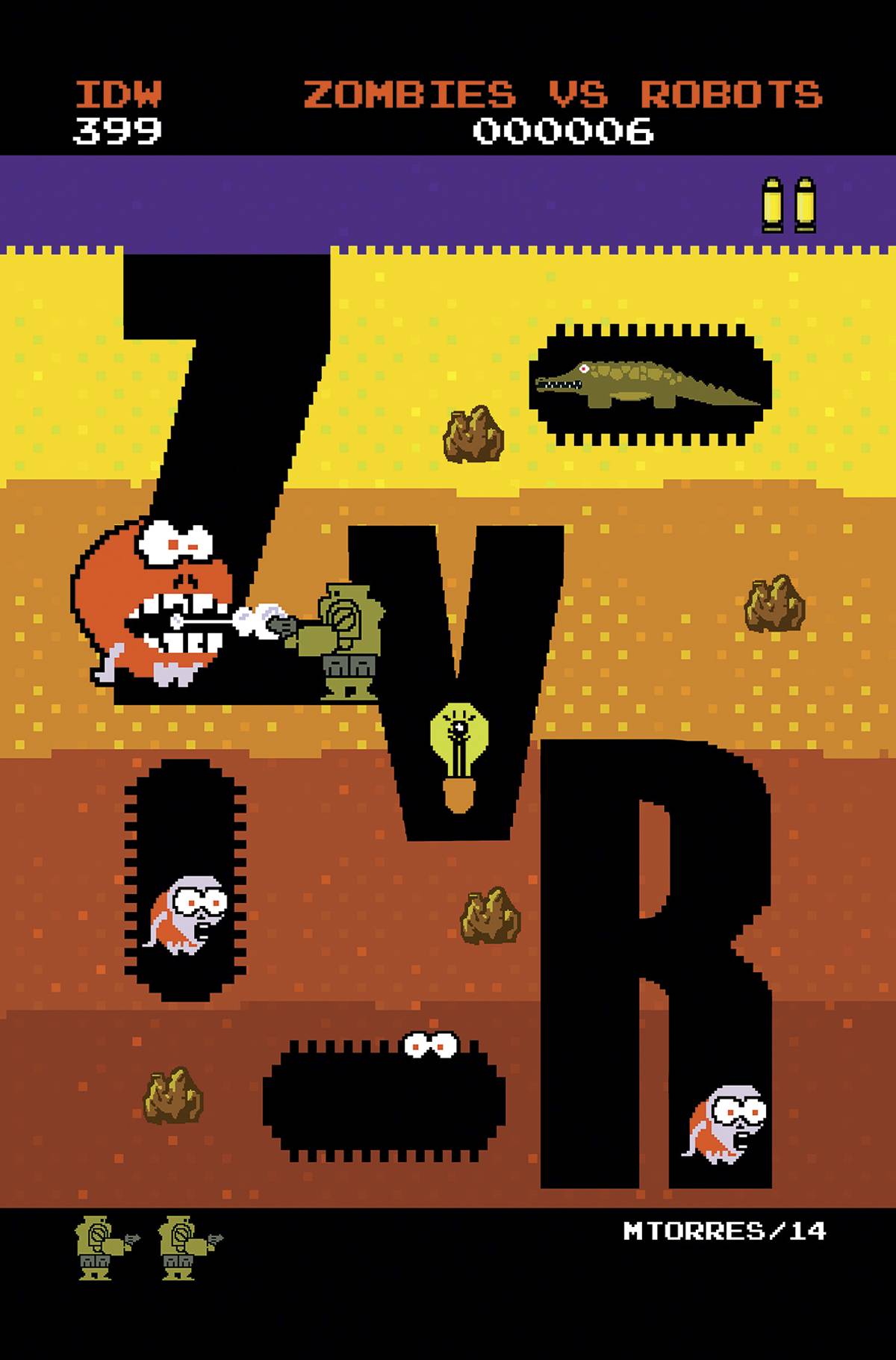 Zombies Vs Robots #6