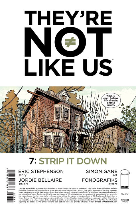 They’re Not Like Us #7