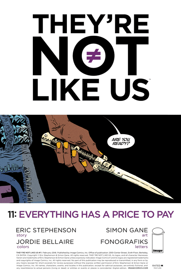 They’re Not Like Us #11