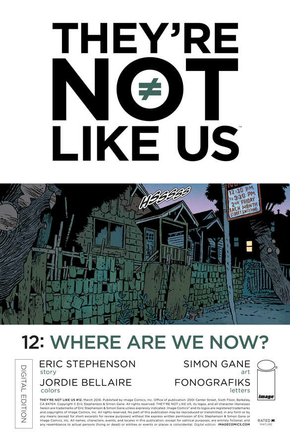 They’re Not Like Us #12