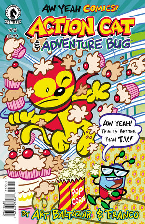 Aw Yeah Comics: Action Cat And Adventure Bug #3