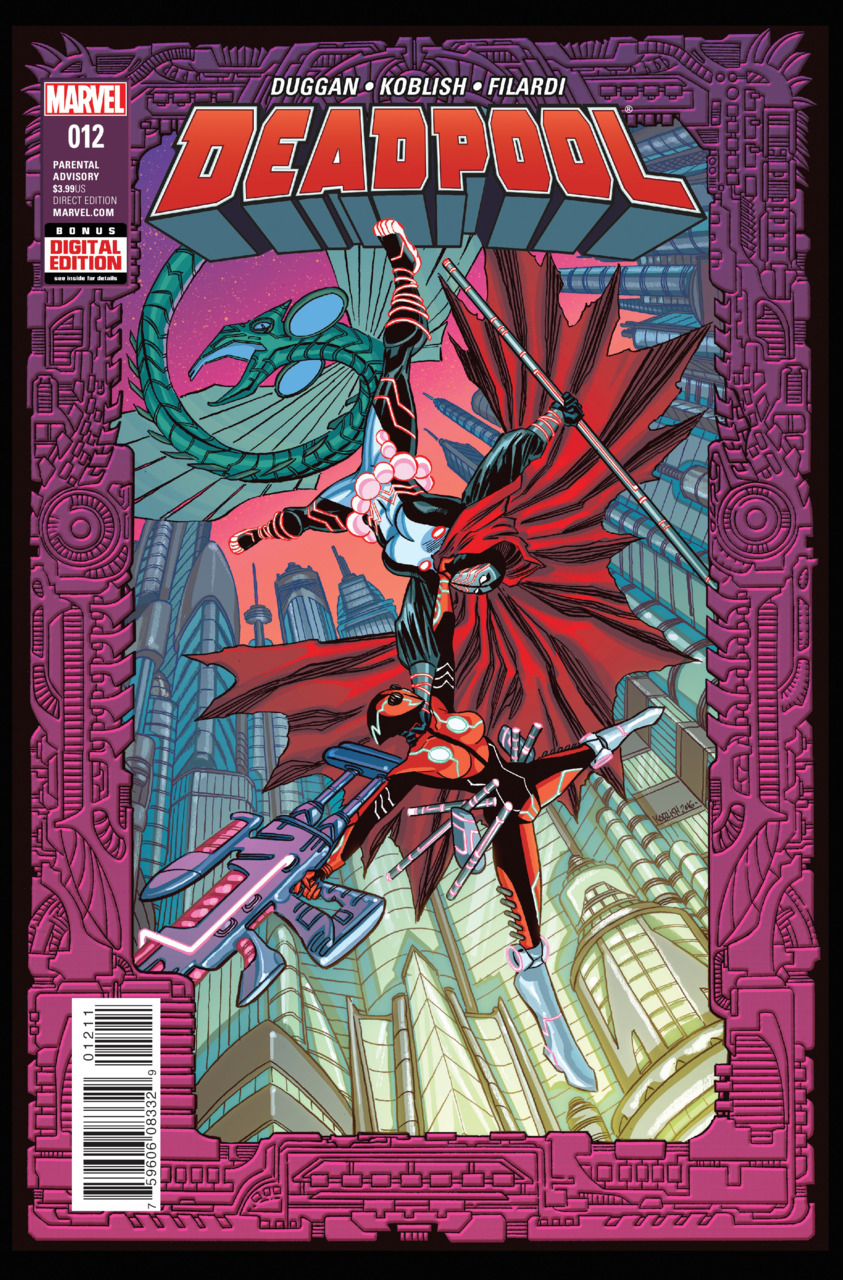 ...it's A Ded City: Deadpool 2099 Chapter 2