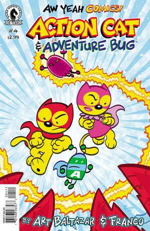 Aw Yeah Comics: Action Cat & Adventure Bug! #4