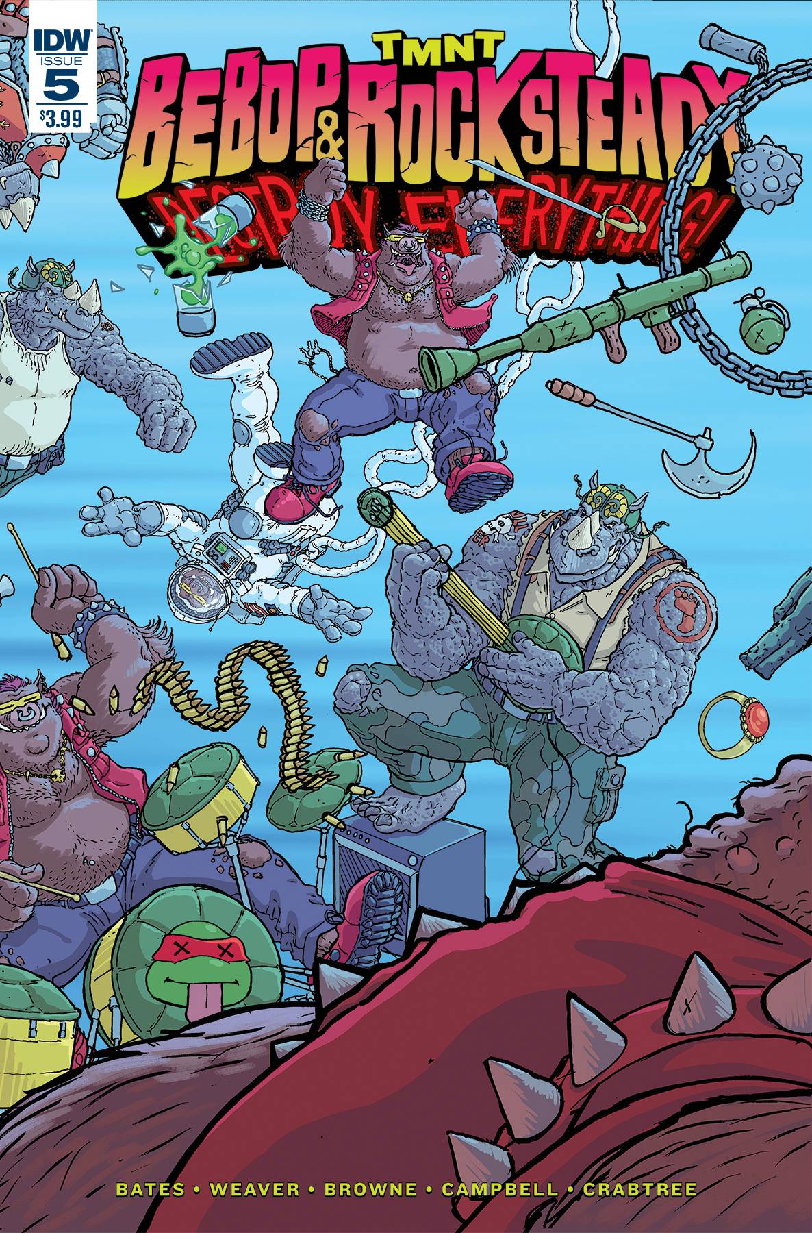 Bebop & Rocksteady Destroy Everything #5