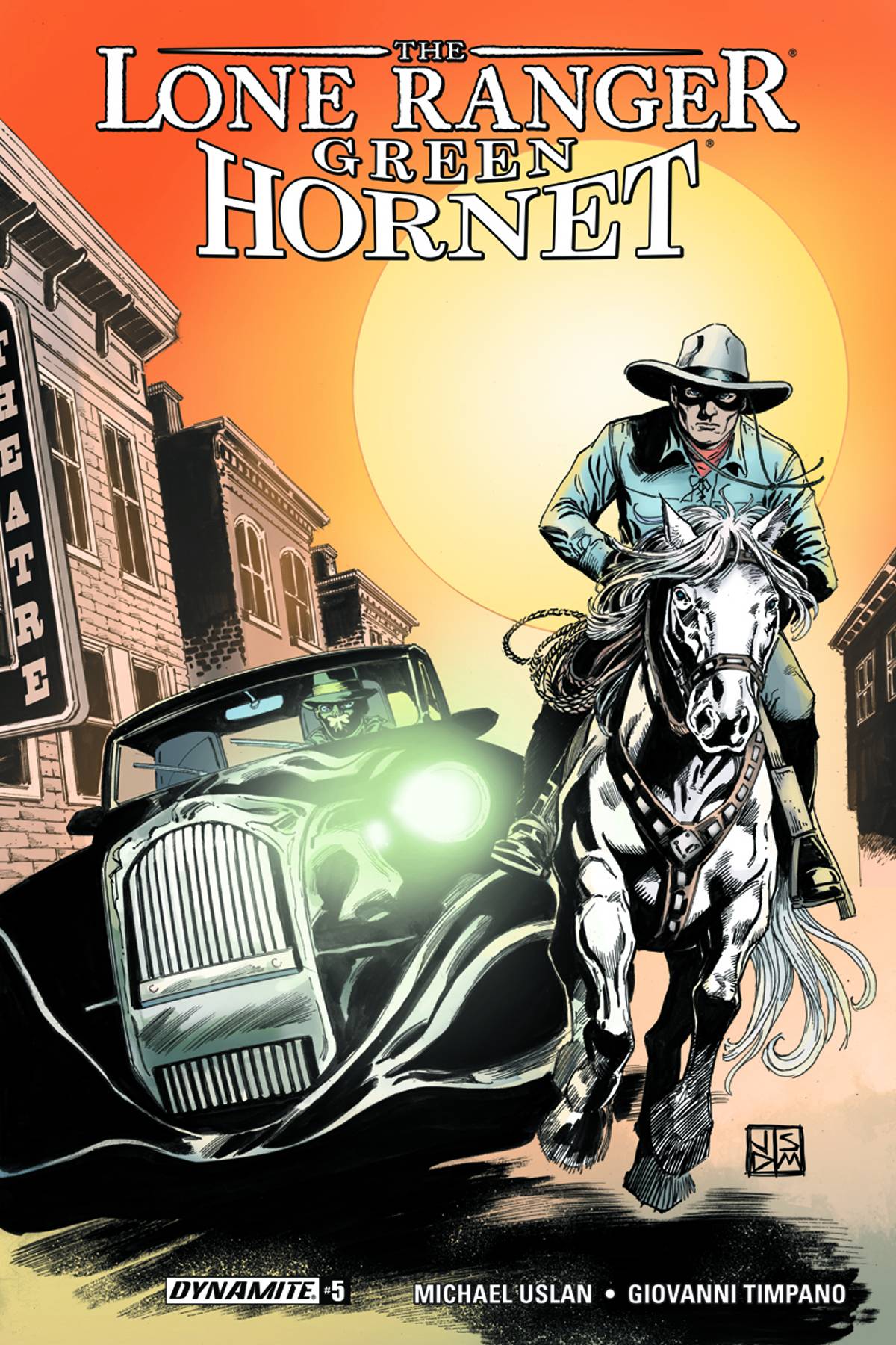 The Lone Ranger/green Hornet #5