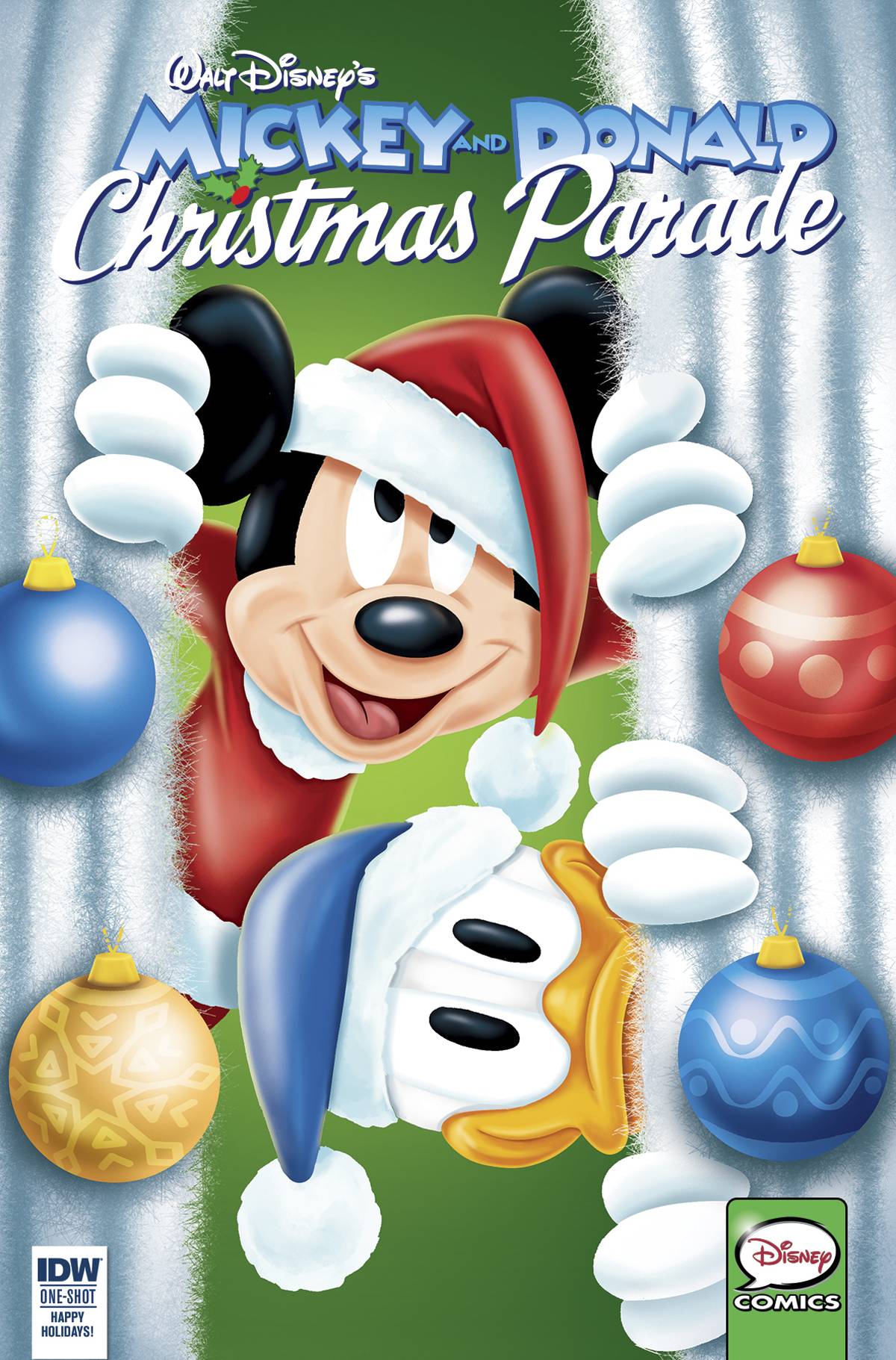Mickey And Donald Christmas Parade #2