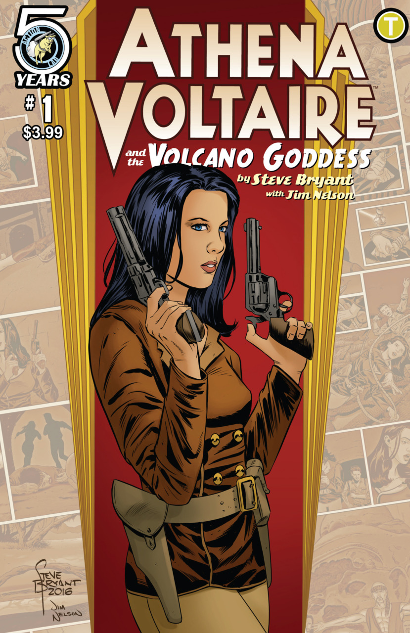 Athena Voltaire And The Volcano Goddess #1