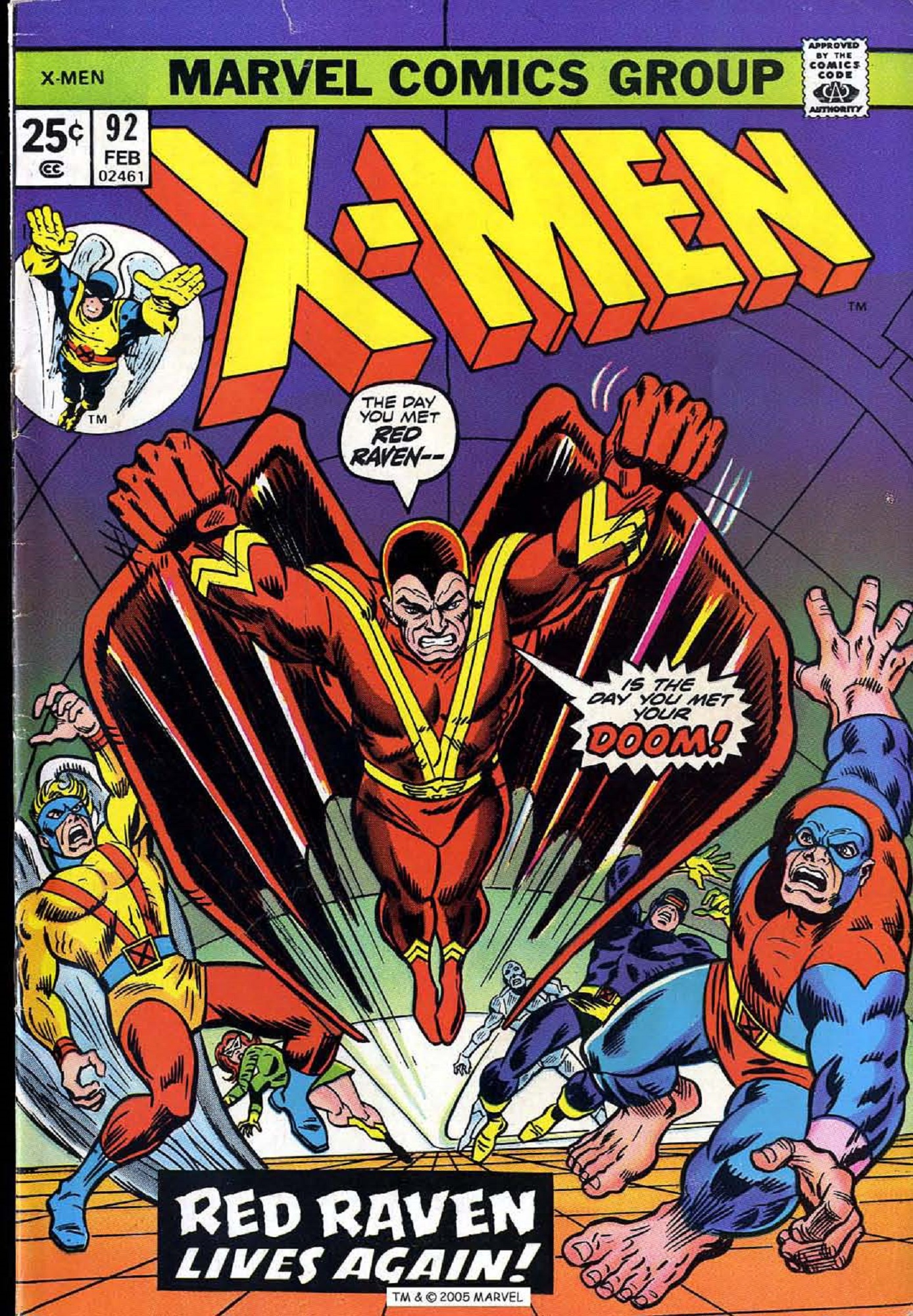 Uncanny X-men #92
