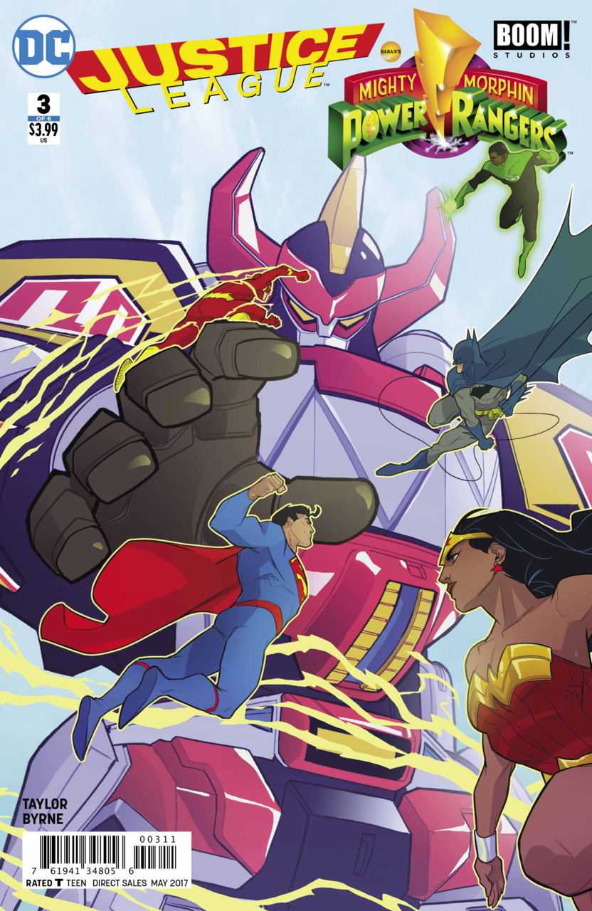Justice League/power Rangers #3