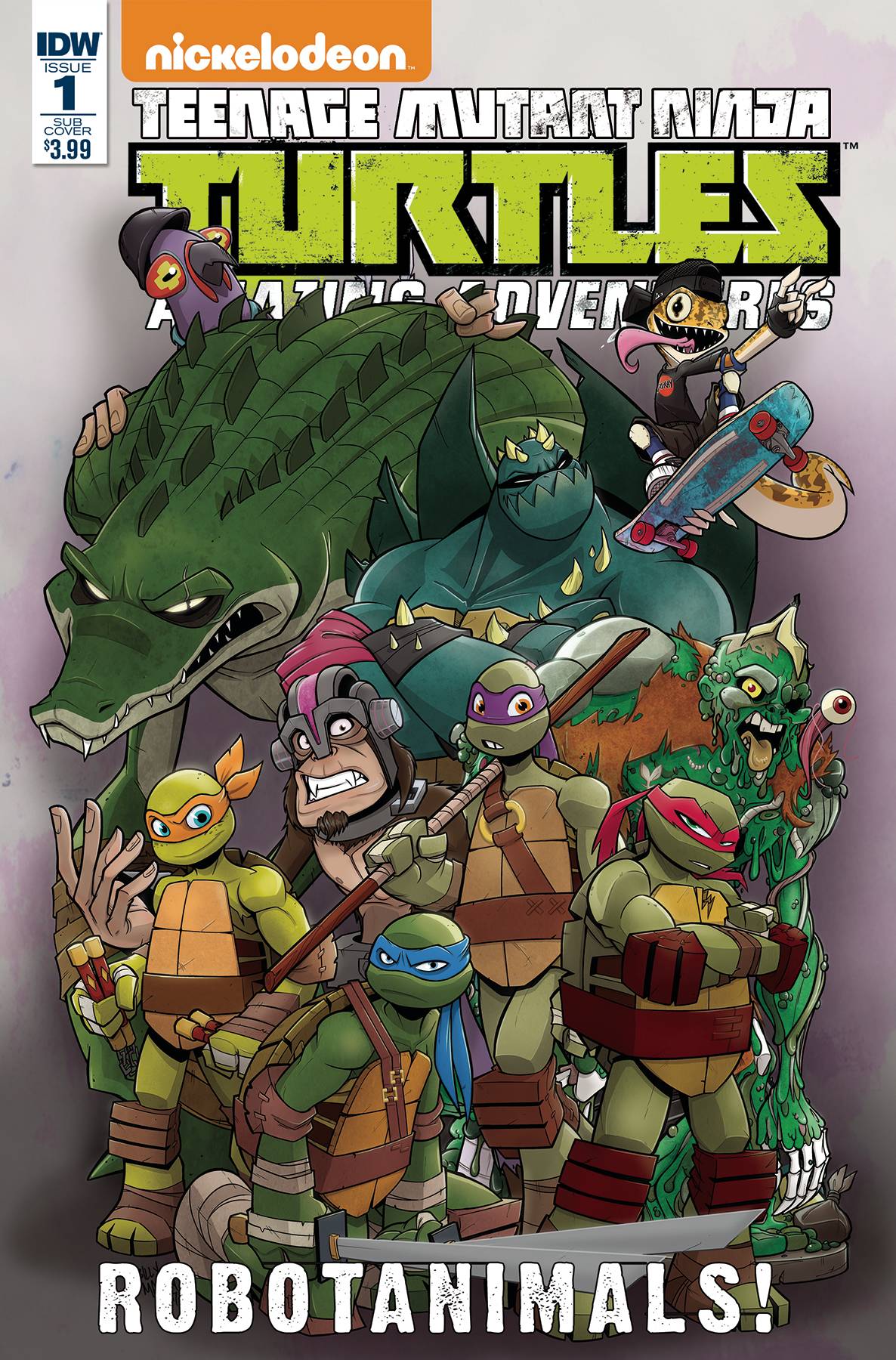 Tmnt Amazing Adventures Robotanimals #1