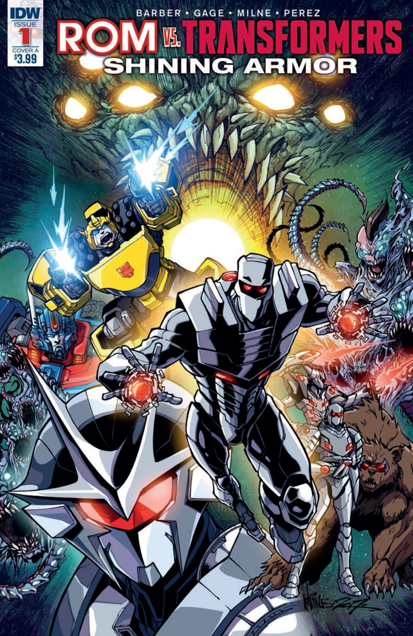 Rom Vs Transformers: Shining Armor #1