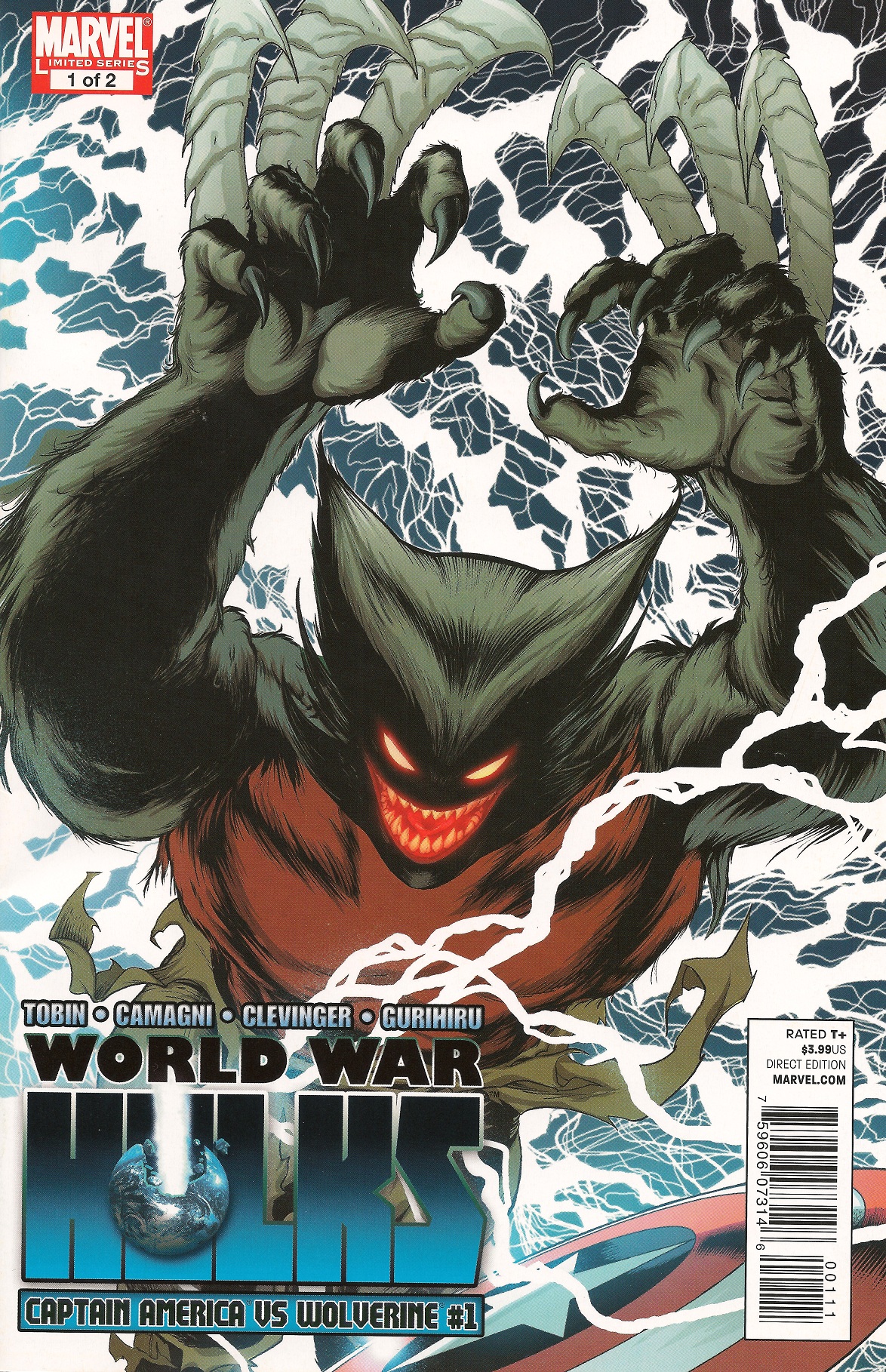 World War Hulks: Wolverine Vs Captain America #1