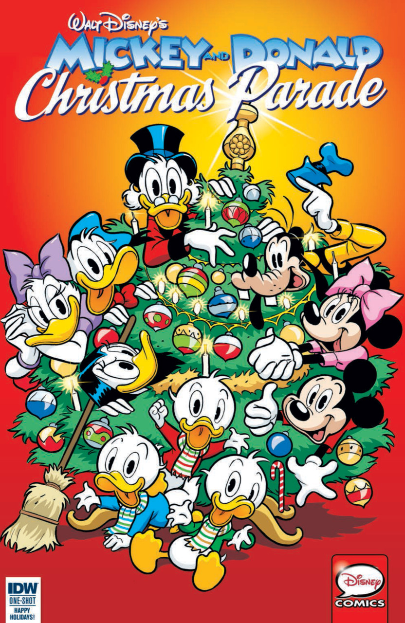 Mickey And Donald Christmas Parade #3