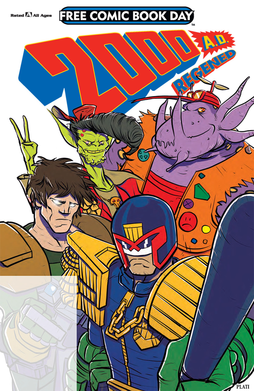 2000ad Fcbd 2018 #1