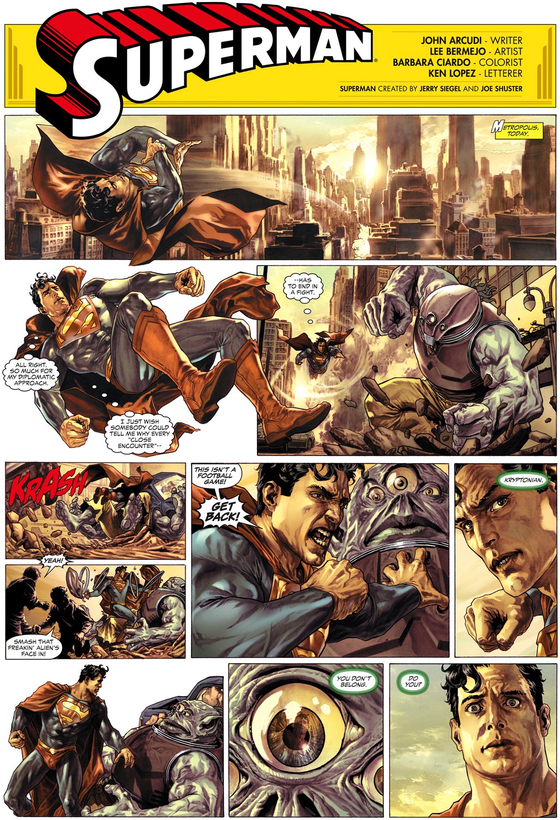 Wednesday Comics Superman