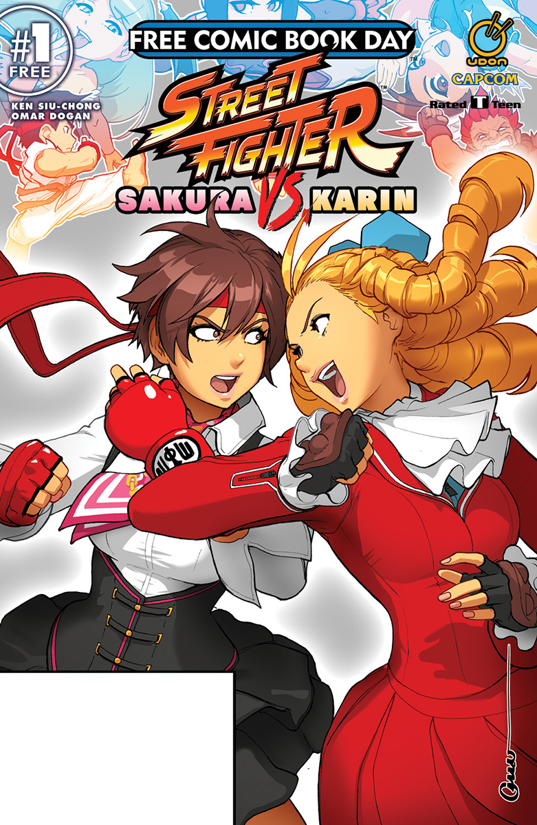 Fcbd 2019 Street Fighter Sakura Vs Karin #1