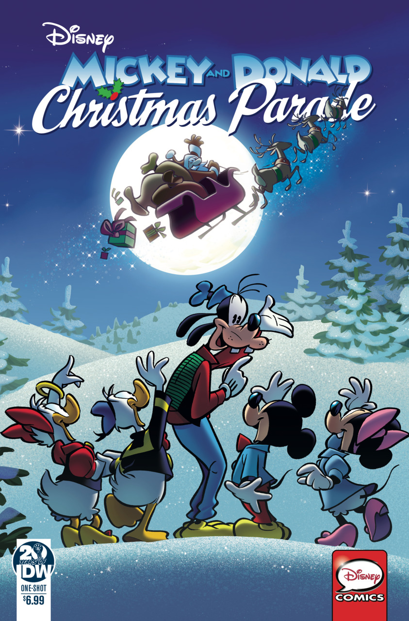 Mickey And Donald Christmas Parade 2019