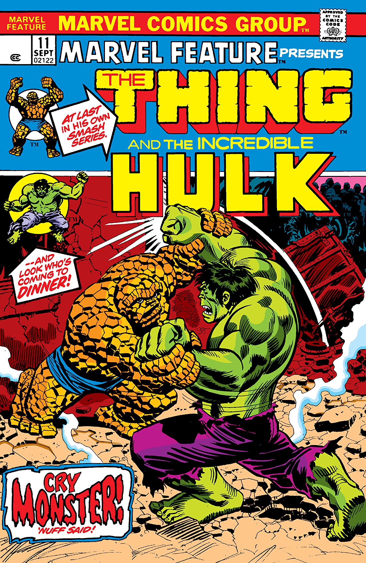 The Thing And The Hulk - Cry : Monster!