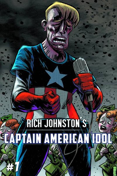 Rich Johnson\'s Captain America Idol #1