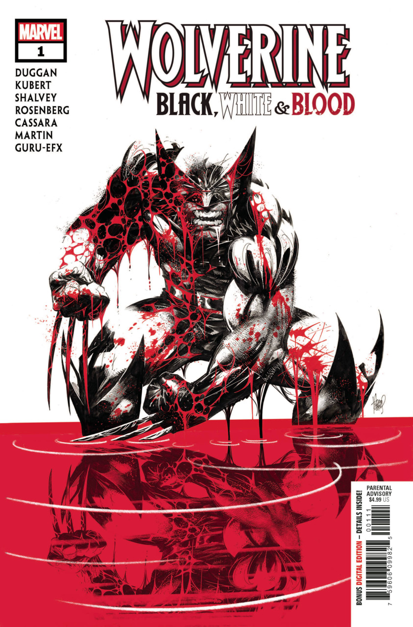 Wolverine: Black, White & Blood #1