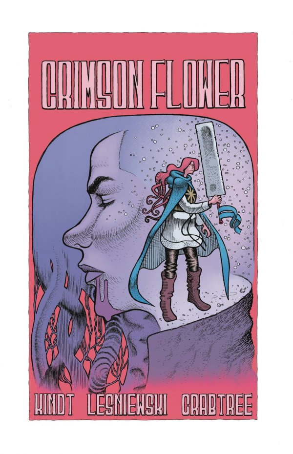 Crimson Flower #4