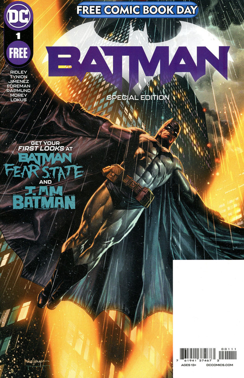 Fcbd Batman Special Edition