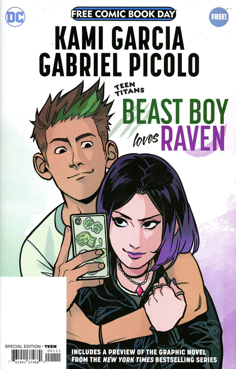 Fcbd Beast Boy Loves Raven Special Edition