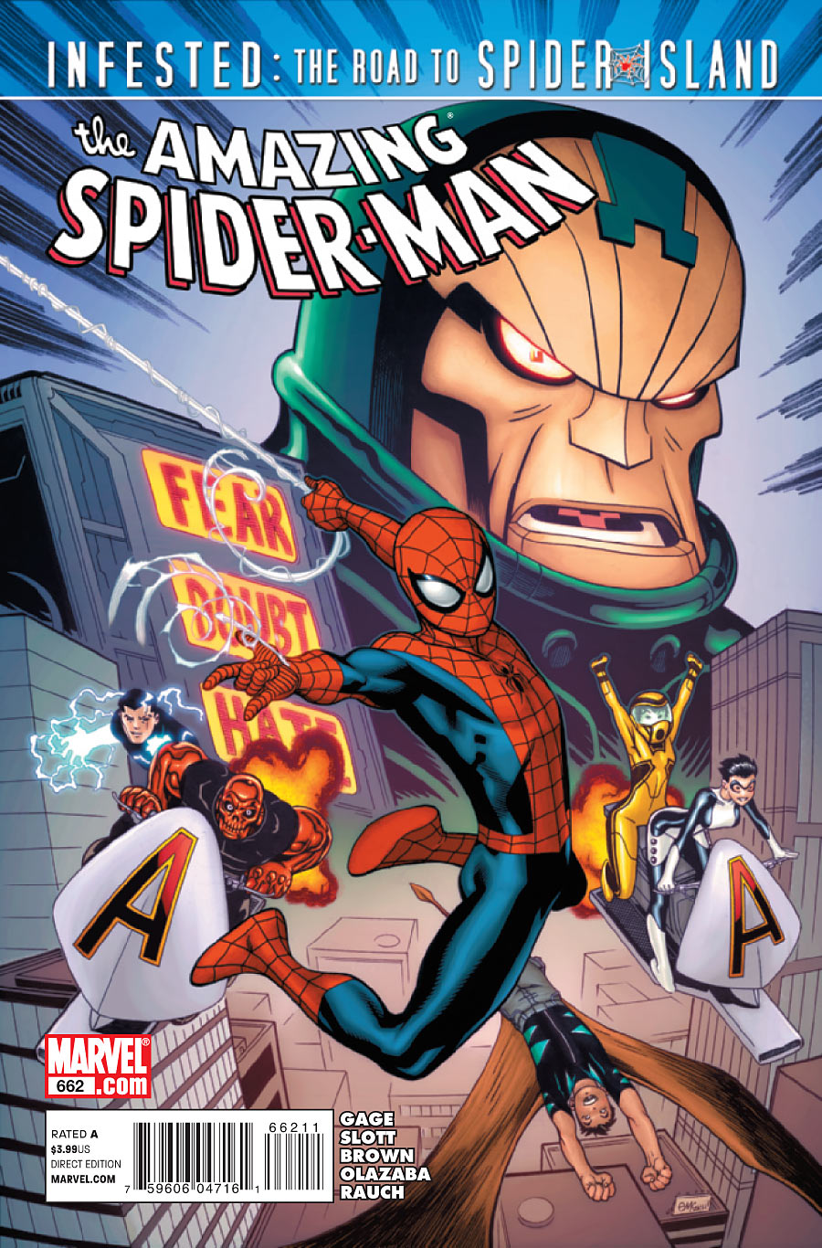 The Substitute, Part 2 / Infested Stage 3: Great Responsibility & Introducing: Magnetic Man In The Choice