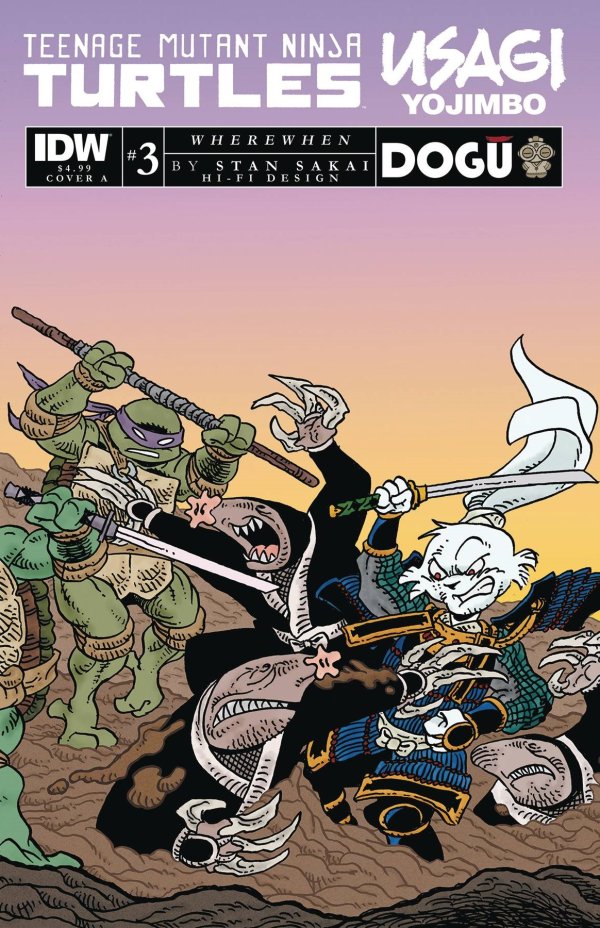Teenage Mutant Ninja Turtles / Usagi Yojimbo: Wherewhen #2