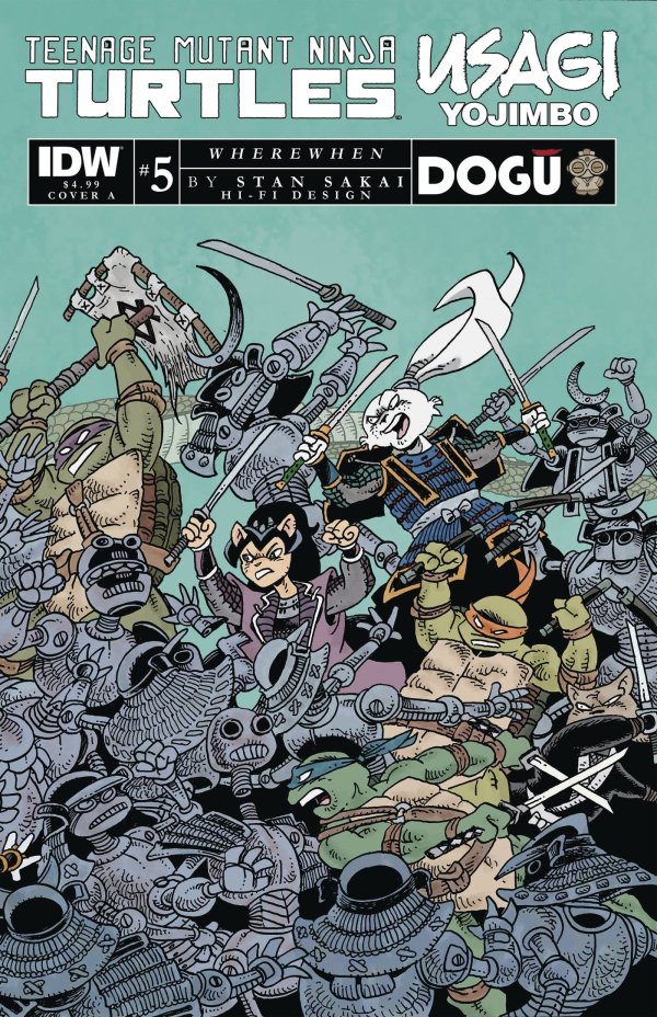 Teenage Mutant Ninja Turtles / Usagi Yojimbo: Wherewhen #5