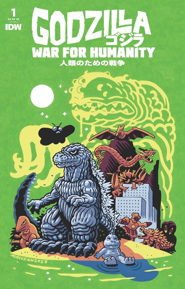 Godzilla: War For Humanity #1