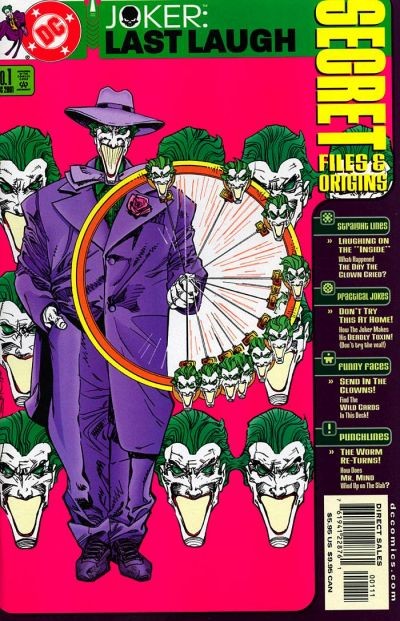 A Clown At Midnight / Touched / The Joker's Hard Sell / Worm Food / Joker Fun Facts / Joker's Personal Effects