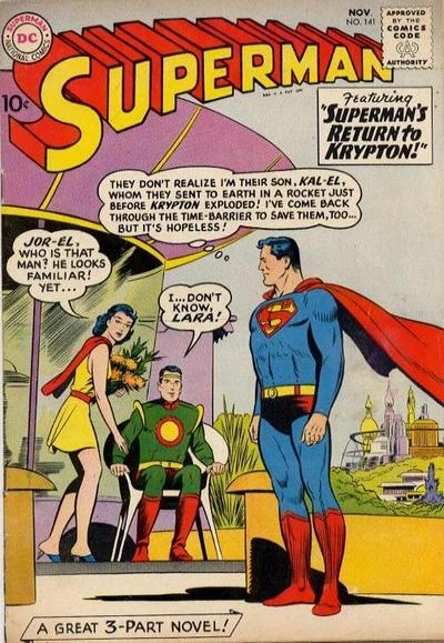 Superman's Return To Krypton !