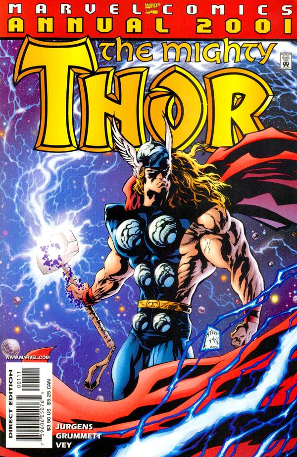 Thor Annual 2001 : When Fall The Gods!