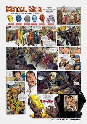 Wednesday Comics Metal Men